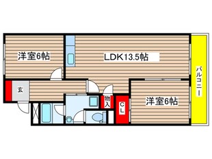 マンション杉の物件間取画像